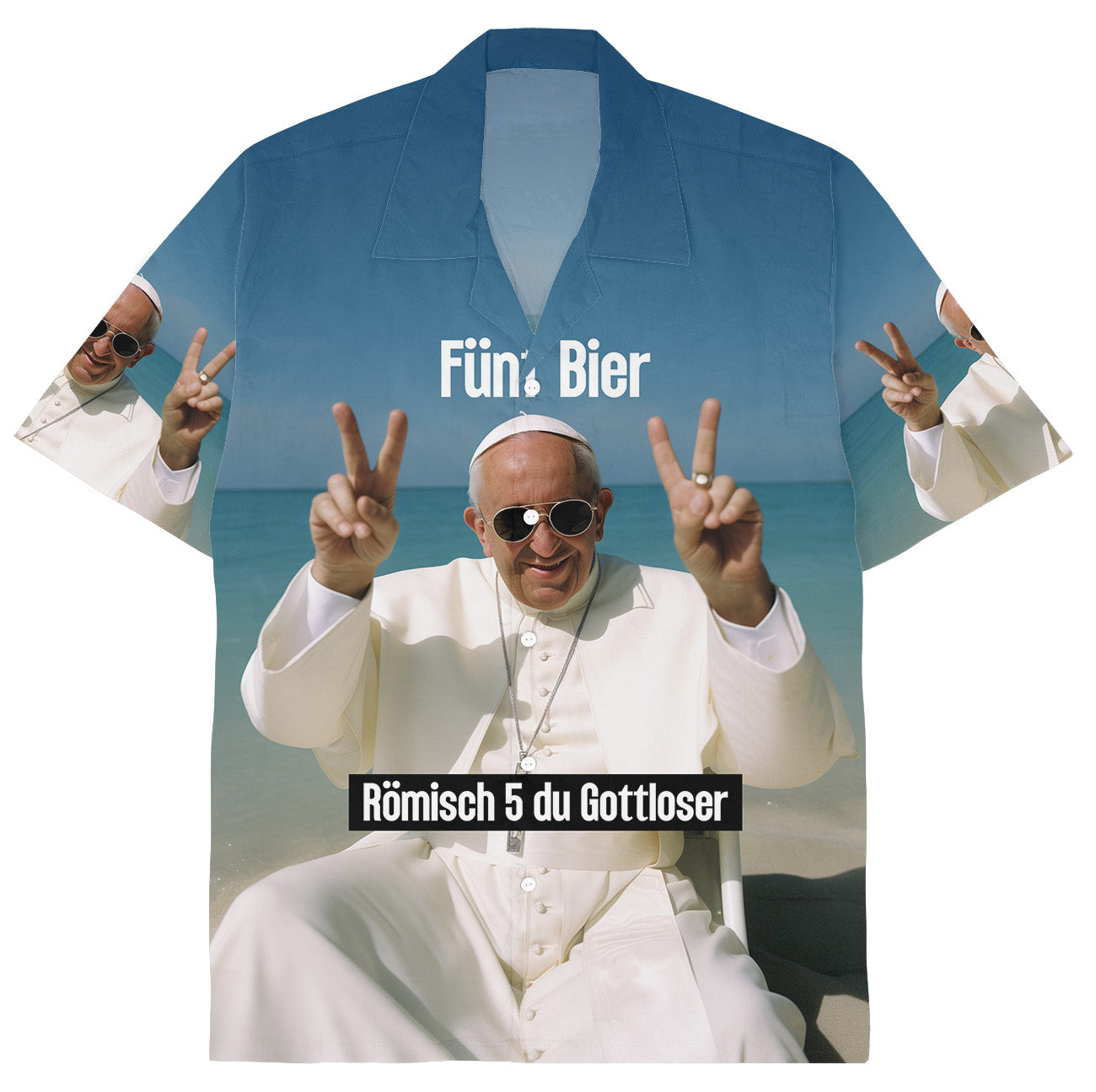 FÜNF BIER - Hawaiihemd