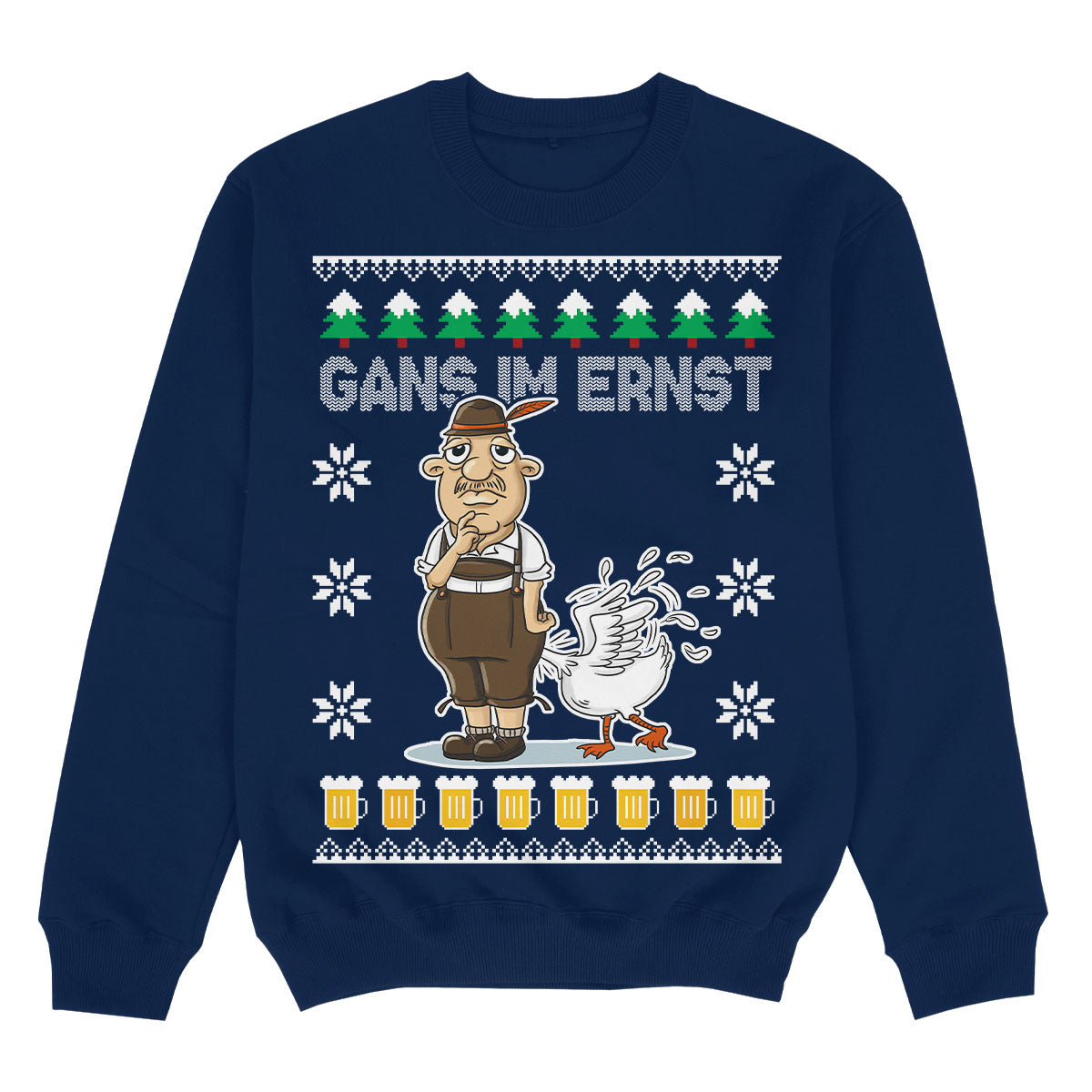 GANS IM ERNST - Premium Sweater