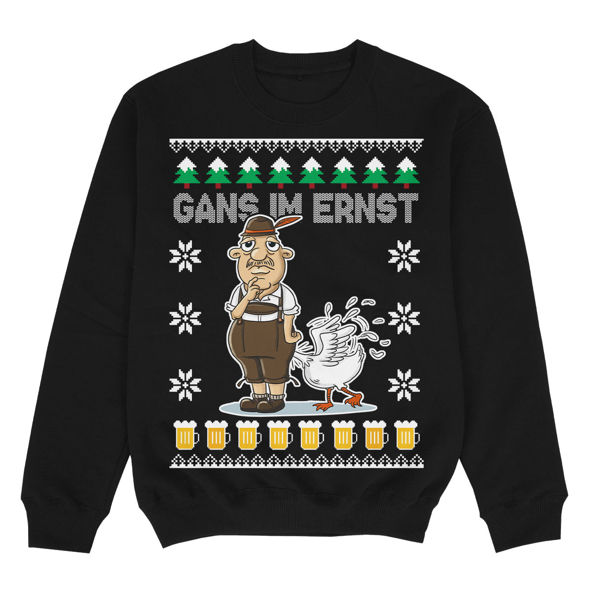 GANS IM ERNST - Premium Sweater