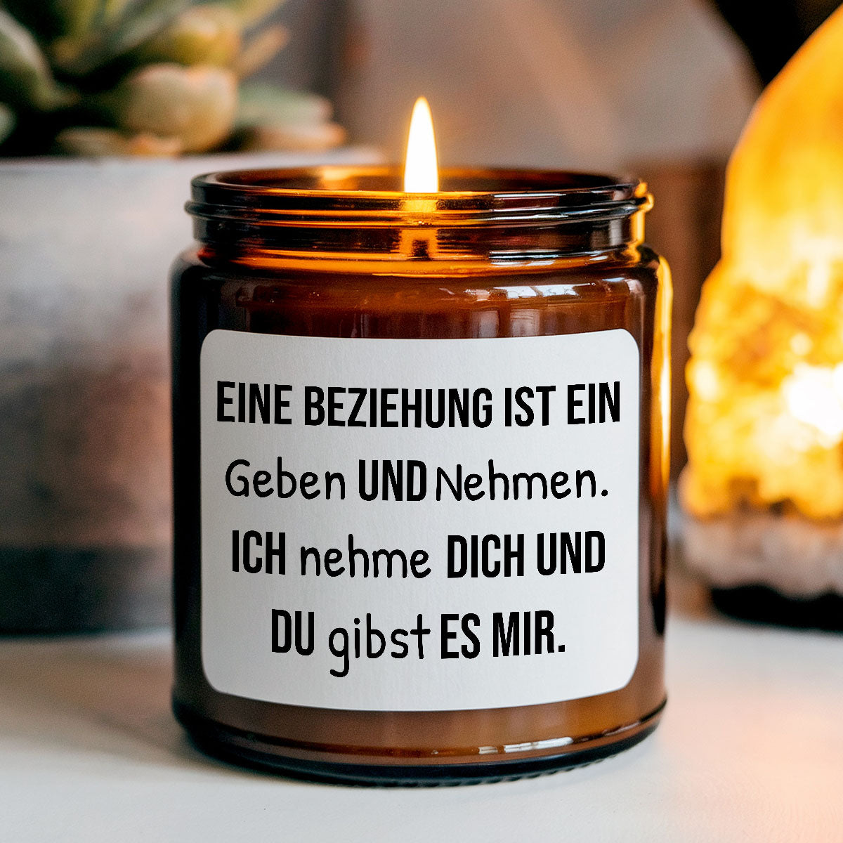GEBEN UND NEHMEN - Duftkerze