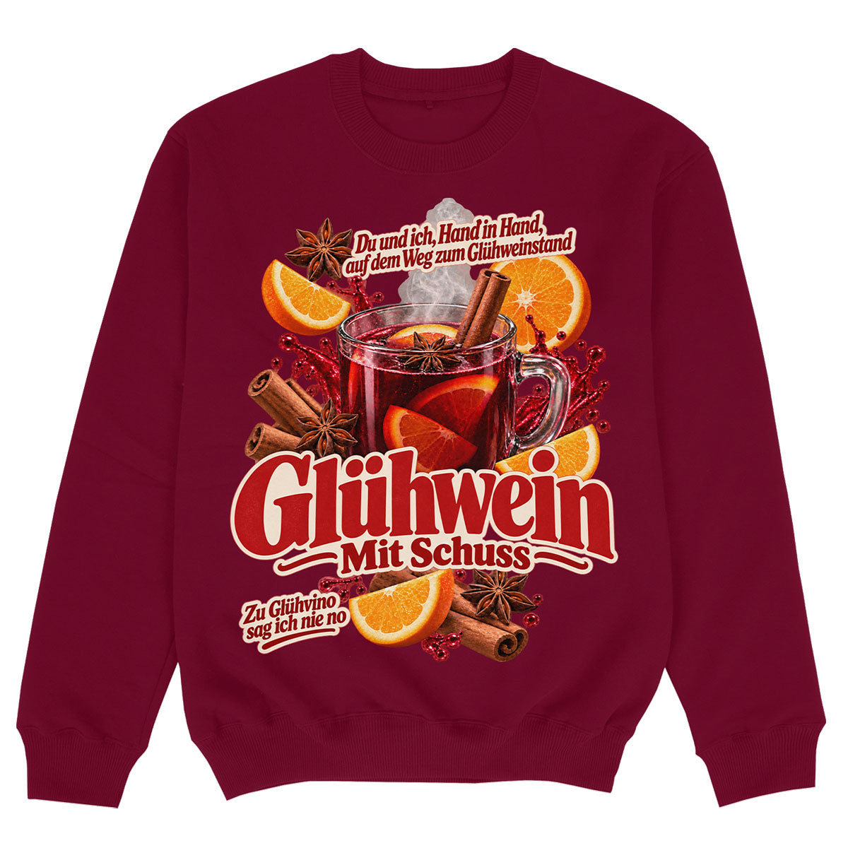 GLÜHWEIN MIT SCHUSS - Sudadera Premium