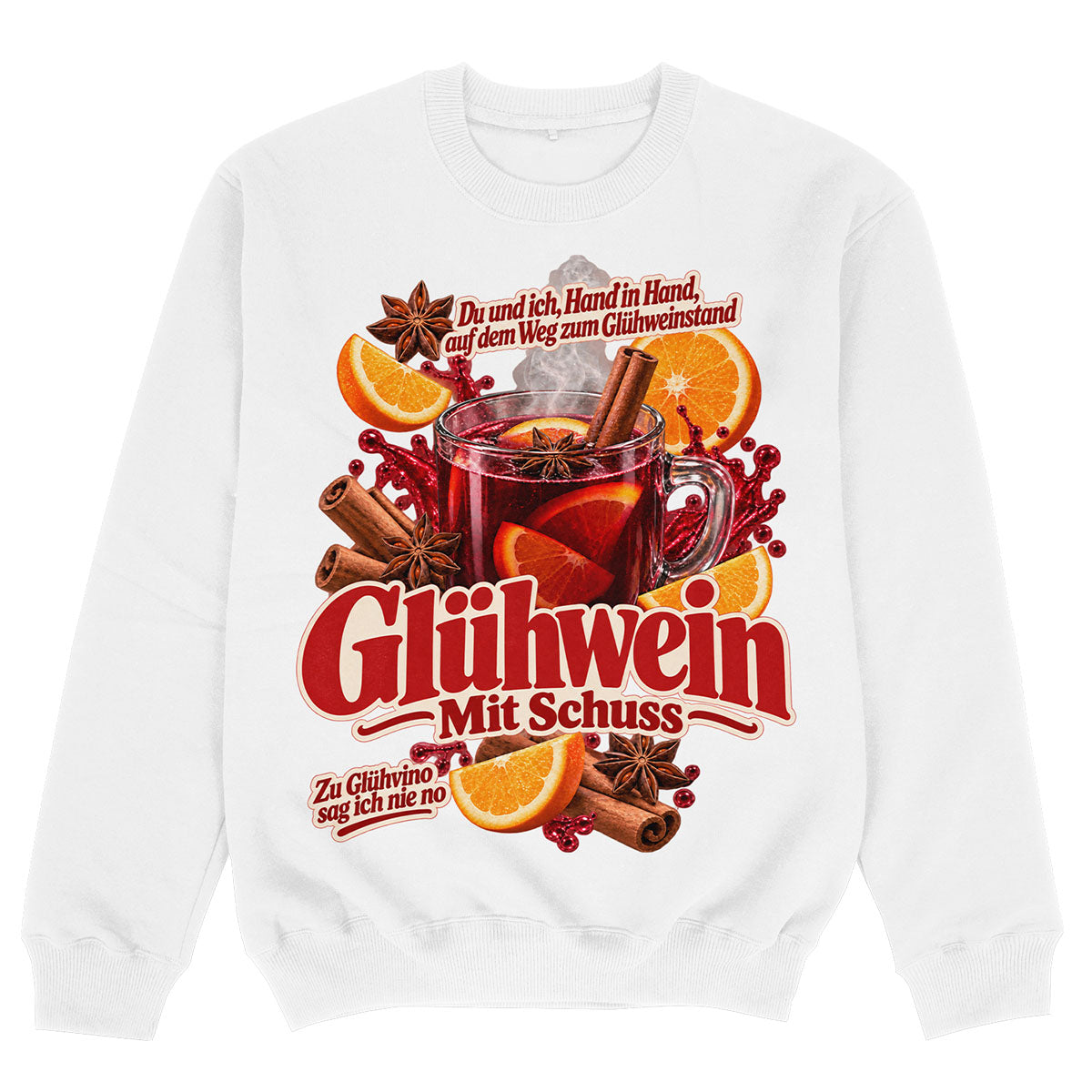 GLÜHWEIN MIT SCHUSS - Sudadera Premium