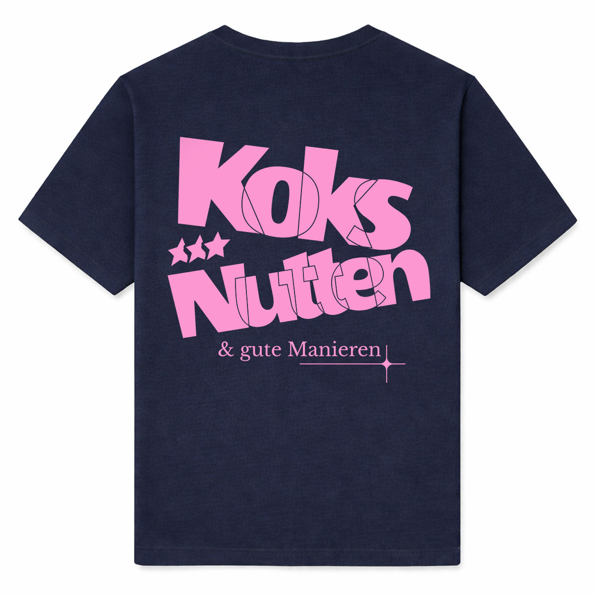 GUTE MANIEREN - Premium T-Shirt Backprint