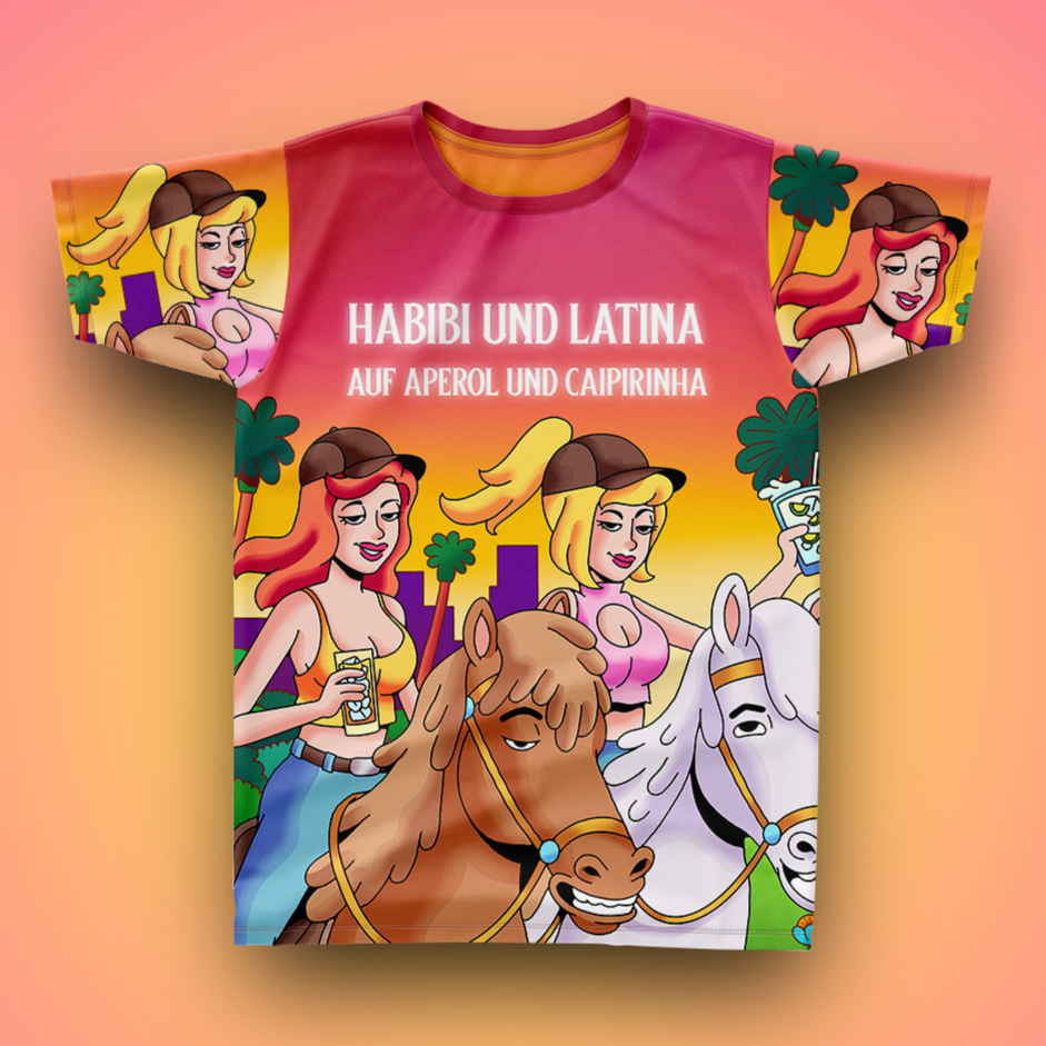 HABIBI IUND LATINA - Premium Fullprint Shirt