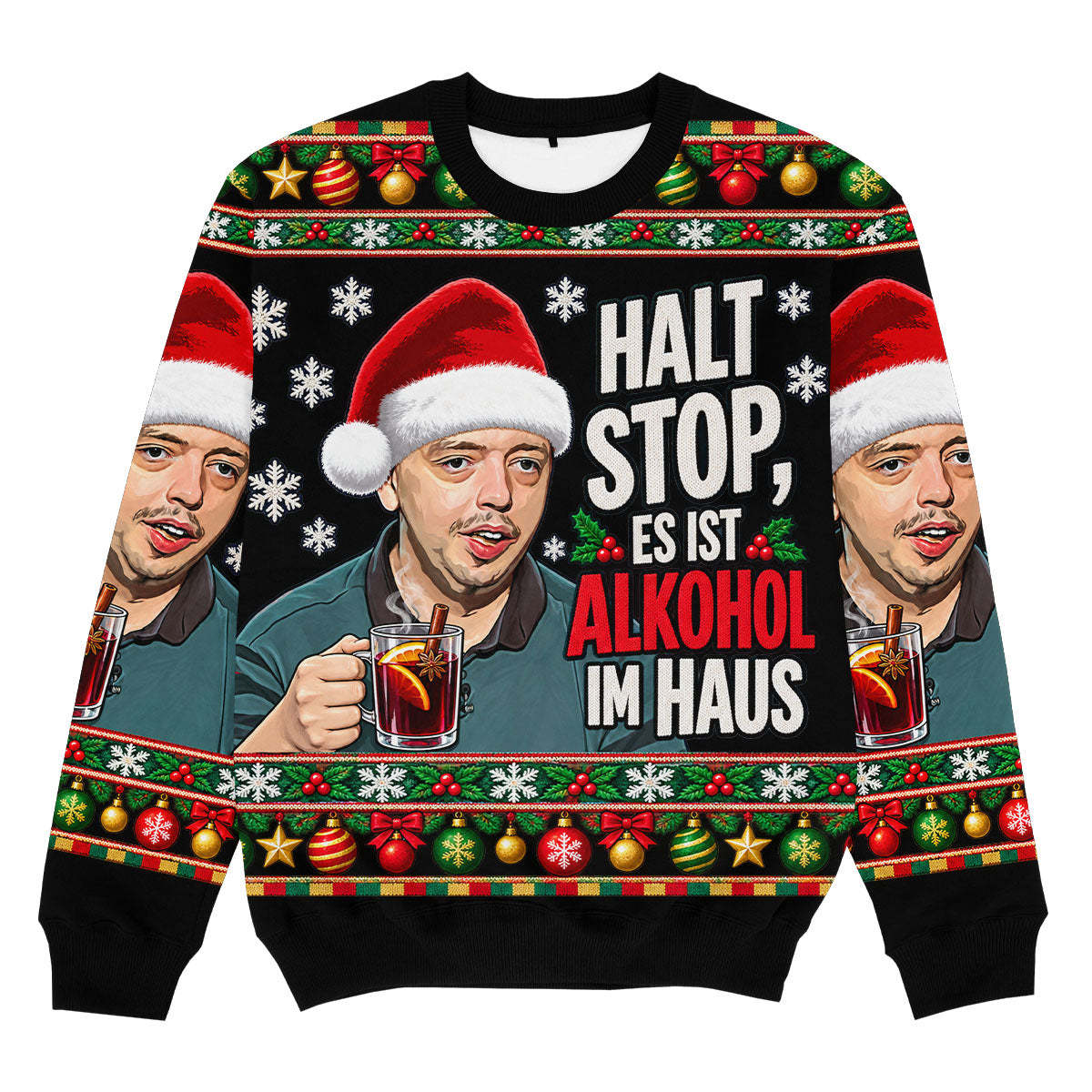 HALT STOP - Maglione Natalizio Signature