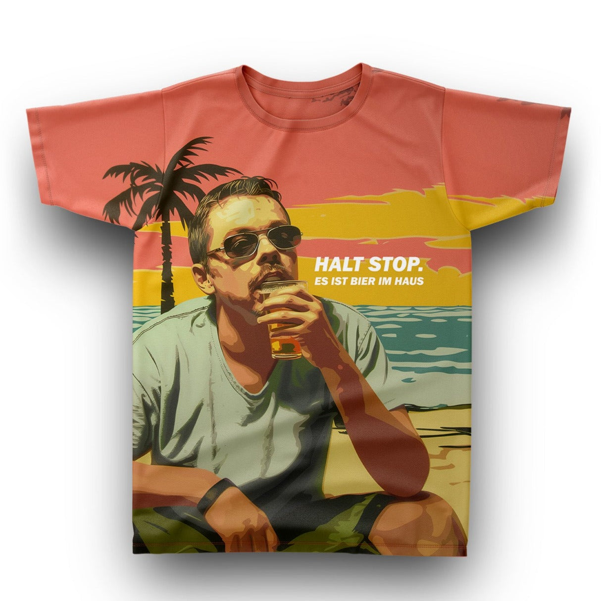 HALT STOP - Fullprint Tshirt