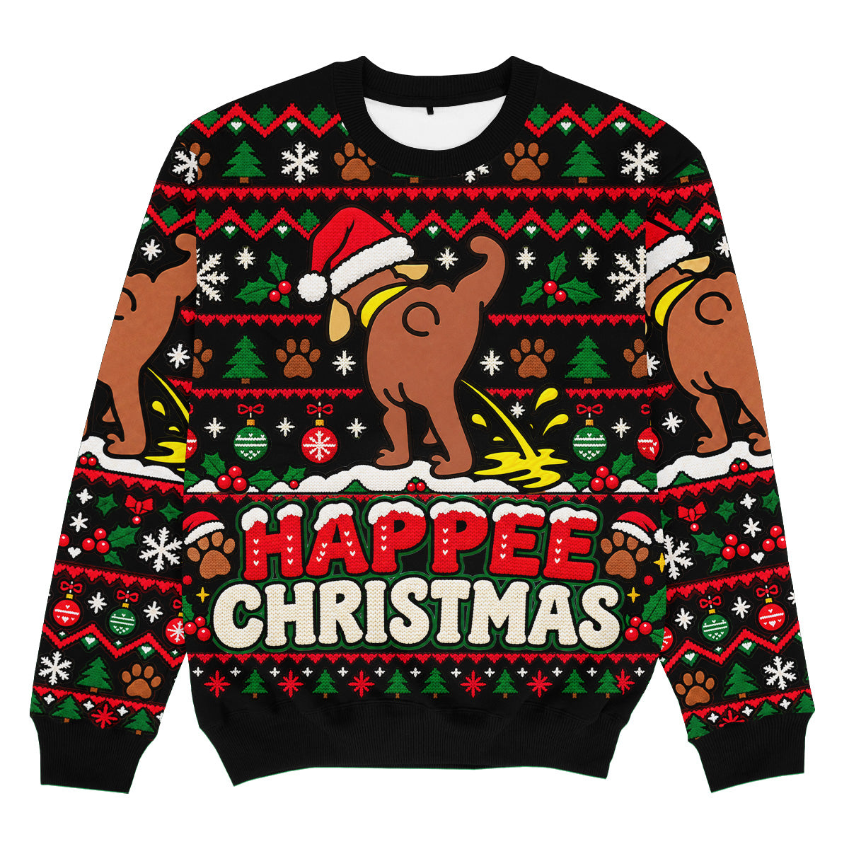 HAPPEE - Felpa natalizia Signature