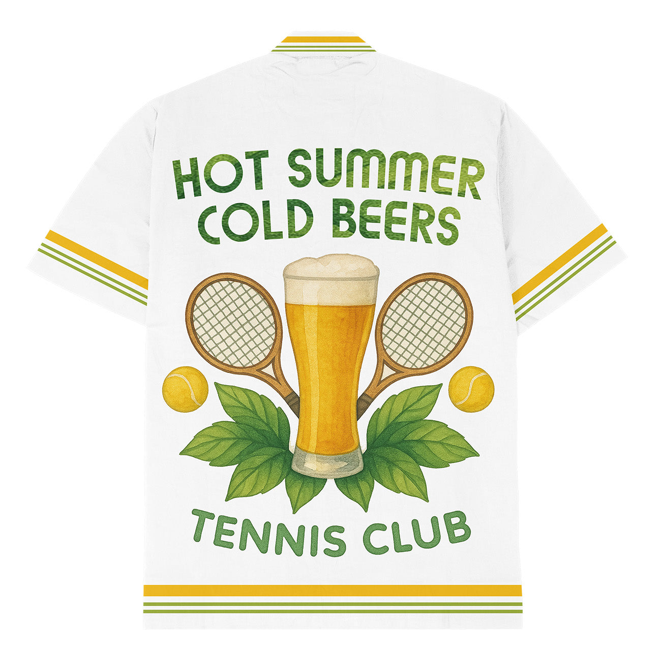 HOT SUMMER COLD BEERS - Hawaiihemd