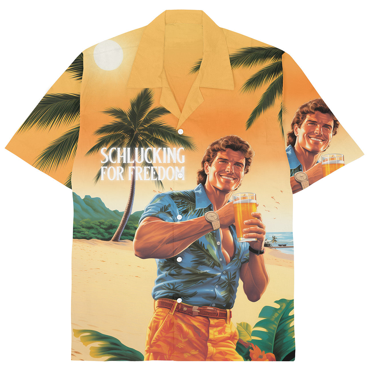 SCHLUCKING FOR FREEDOM - Hawaiihemd