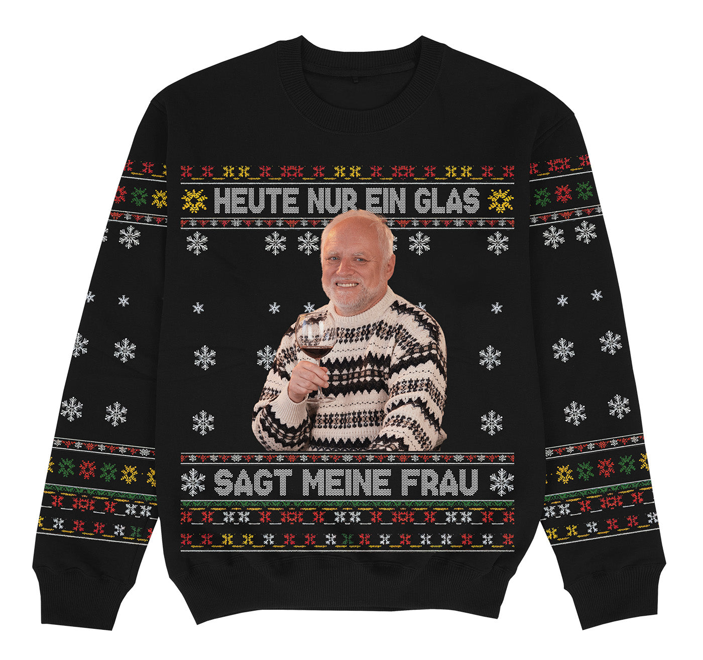 HEUTE NUR EIN GLAS - Christmas Ugly Sweater