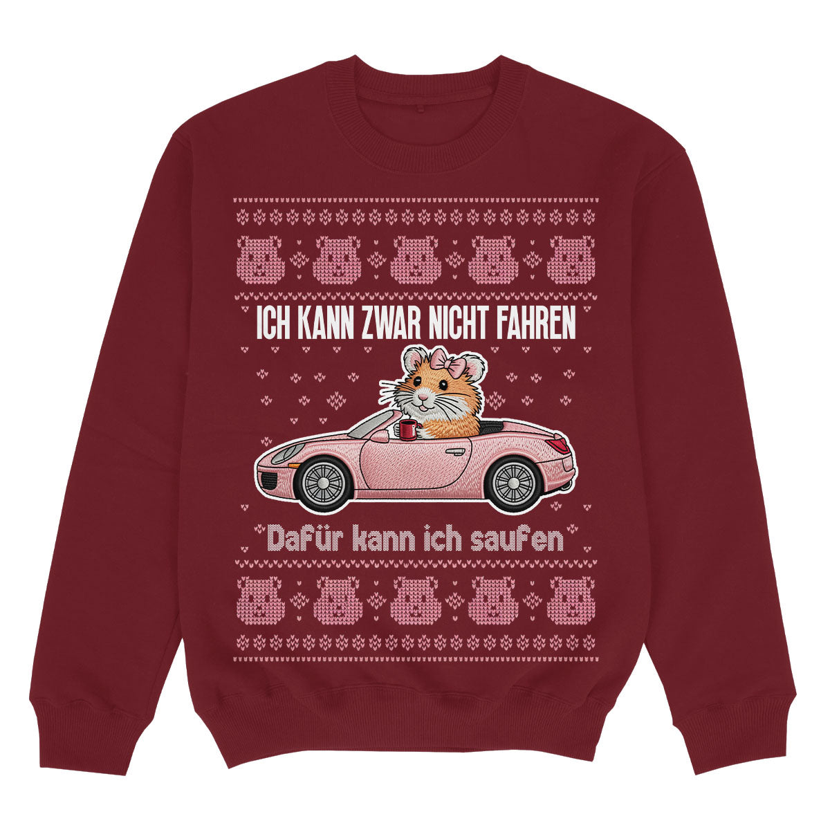 ICH KANN NICHT FAHREN - Premium Christmas Sweater