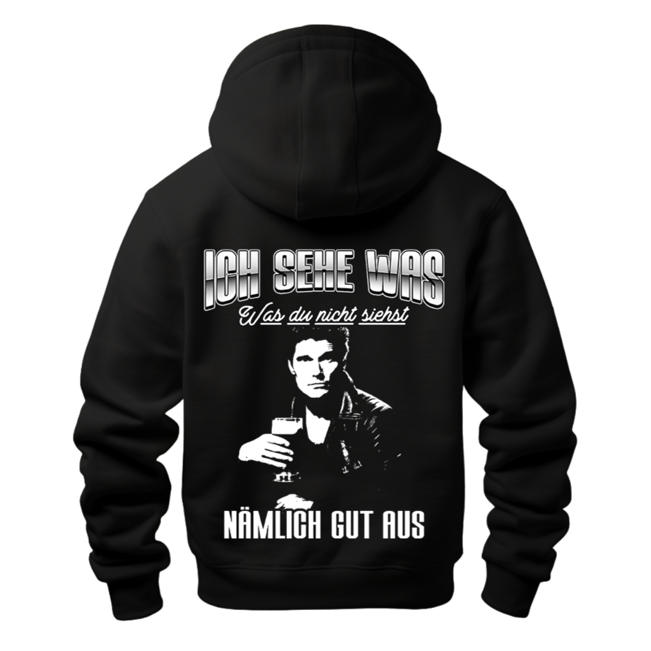 ICH SEHE WAS - Premium Hoodie