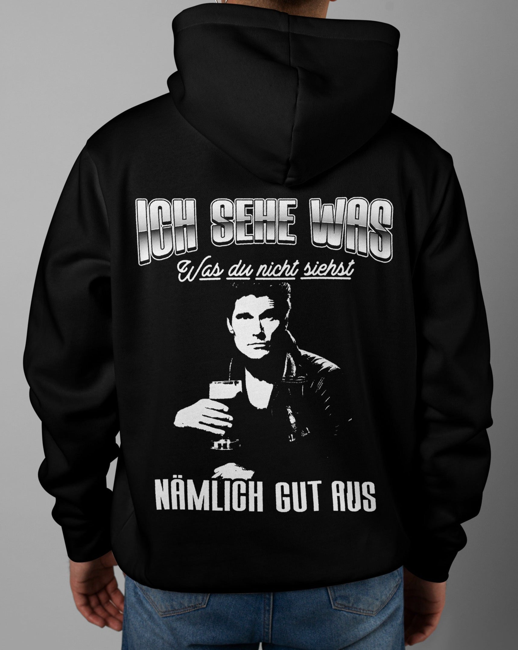 ICH SEHE WAS - Premium Hoodie