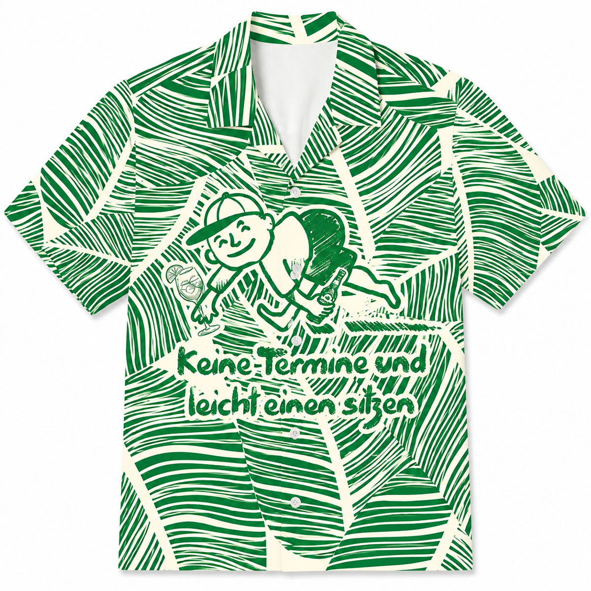 KEINE TERMINE - Premium Hawaiihemd