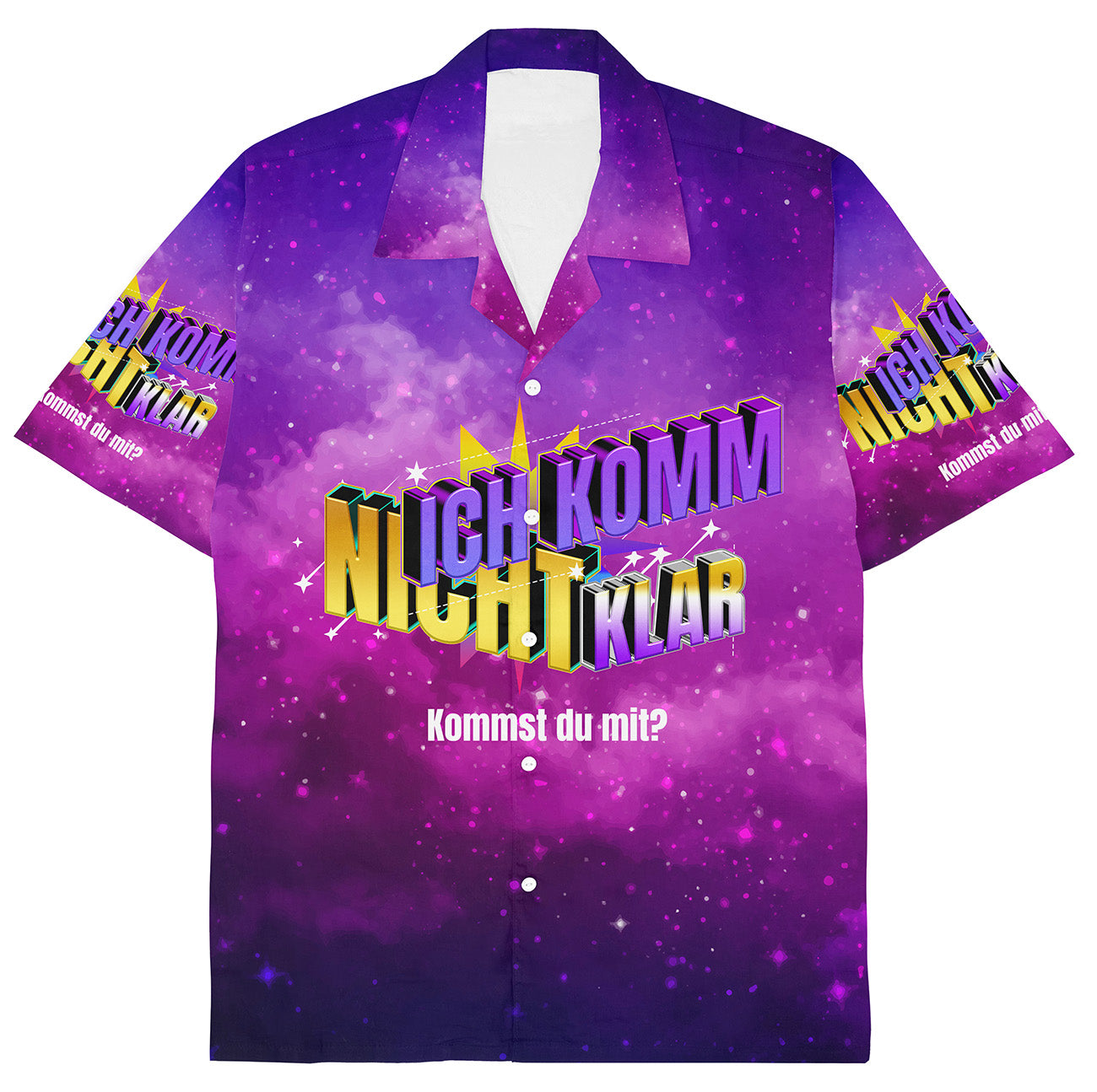 ICH KOMM NICHT KLAR - Hawaiihemd