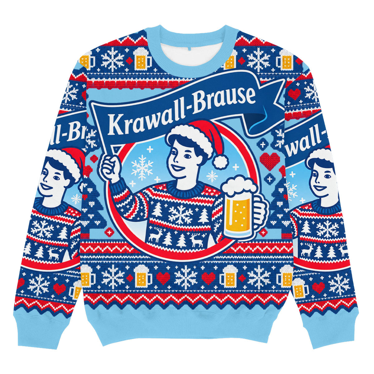 KRAWALLBRAUSE - Pull de Noël Signature