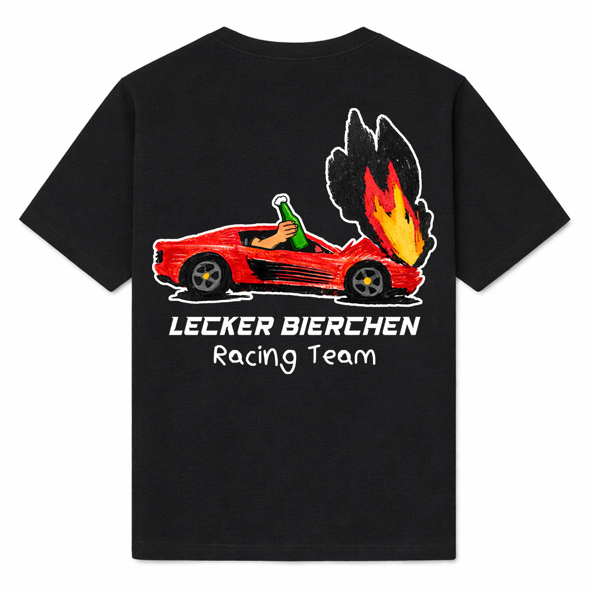 BIERCHEN RACING TEAM - Premium T-Shirt Backprint
