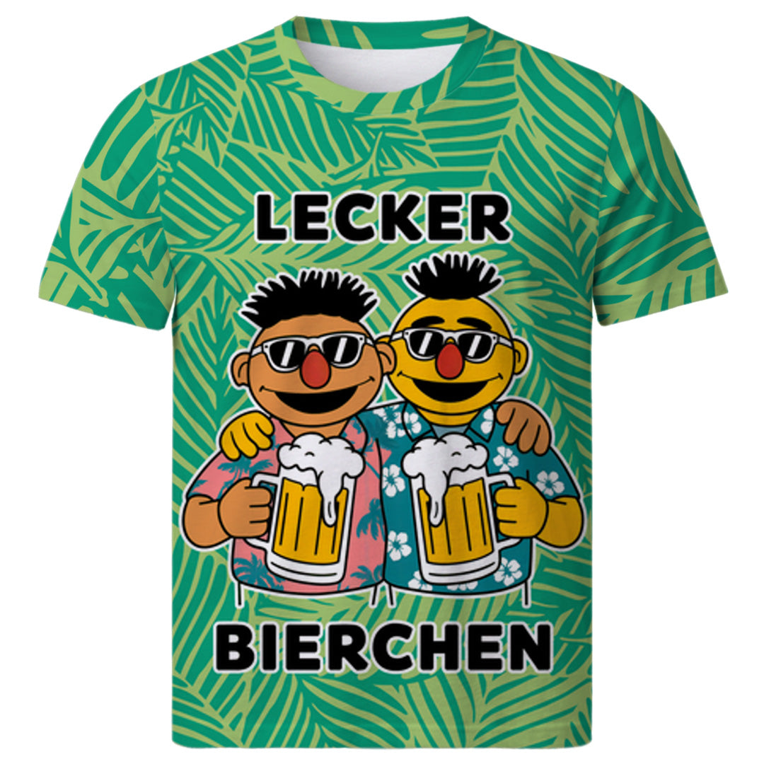 LECKER BIERCHEN - Fullprint Shirt