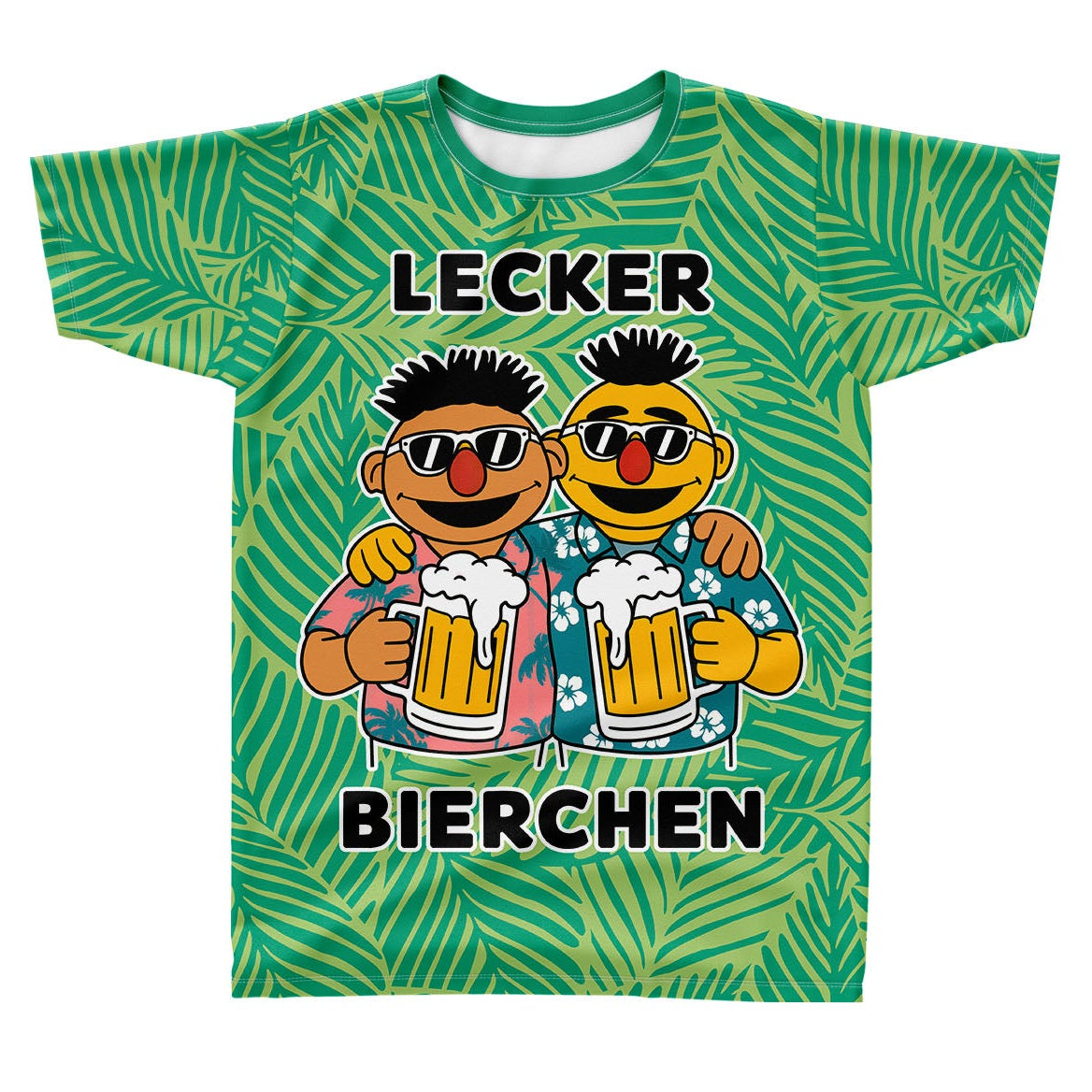 LECKER BIERCHEN - Fullprint T-Shirt