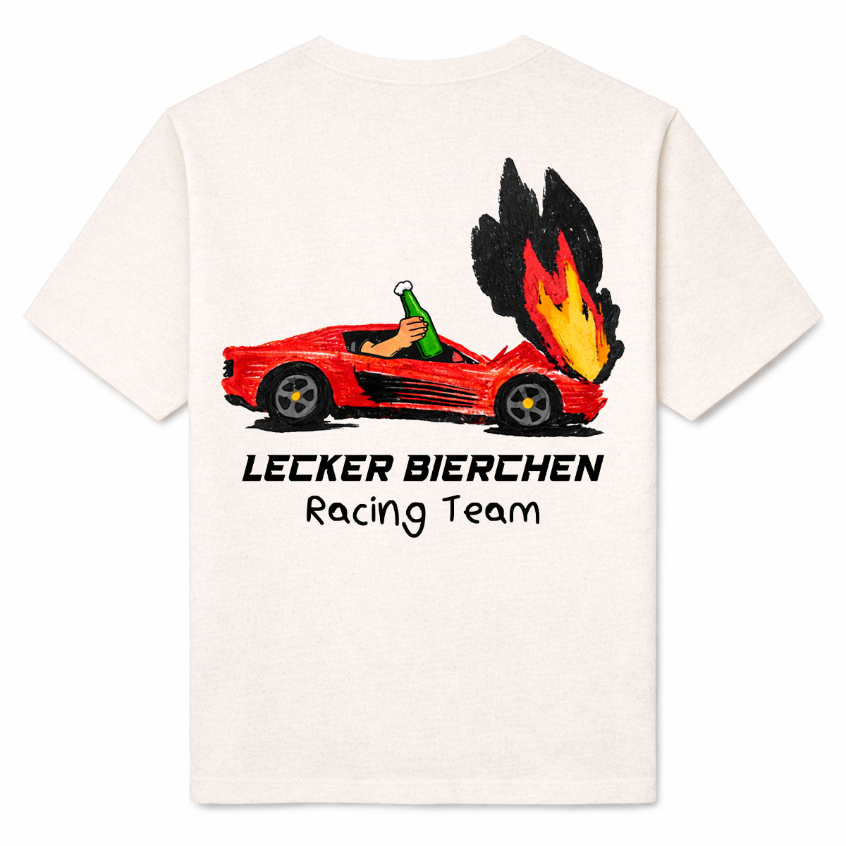 BIERCHEN RACING TEAM - Premium T-Shirt Backprint