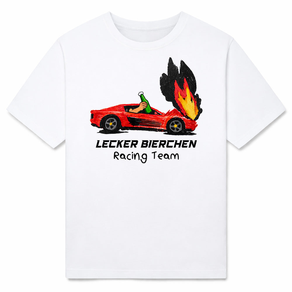 BIERCHEN RACING TEAM COMIC - Premium T-Shirt Unisex