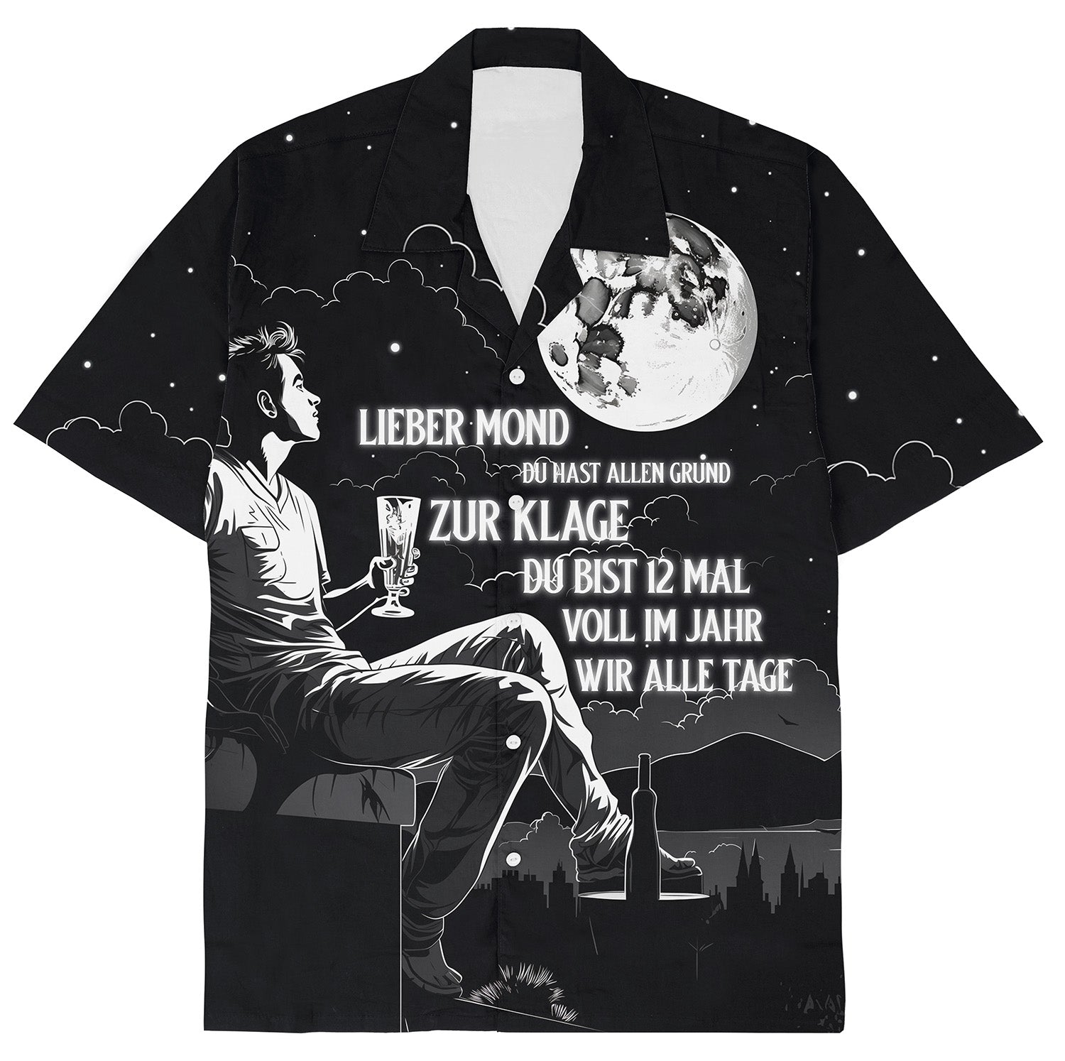 LIEBER MOND - Hawaiihemd