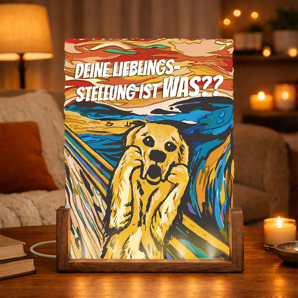 LIEBLINGSSTELLUNG - Beleuchteter Bilderrahmen