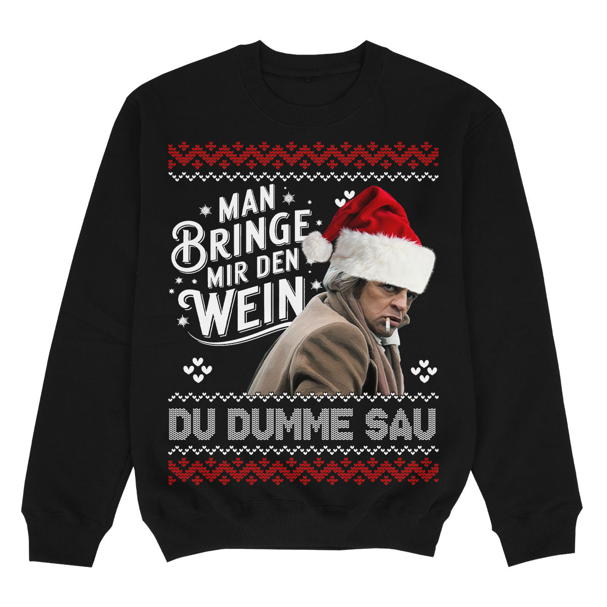 MAN BRINGE MIR DEN WEIN - Premium Christmas Sweater