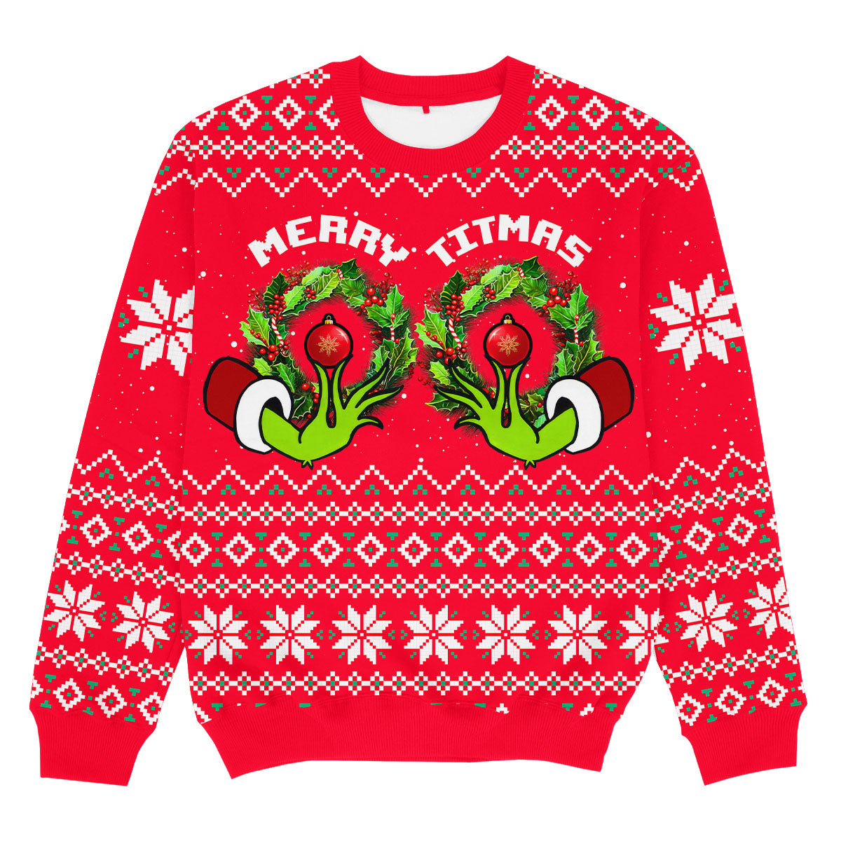 MERRY TITMAS - Christmas Ugly Sweater