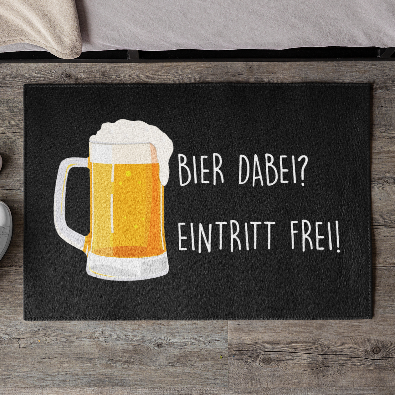 EINTRITT FREI BIER - Premium Fußmatte