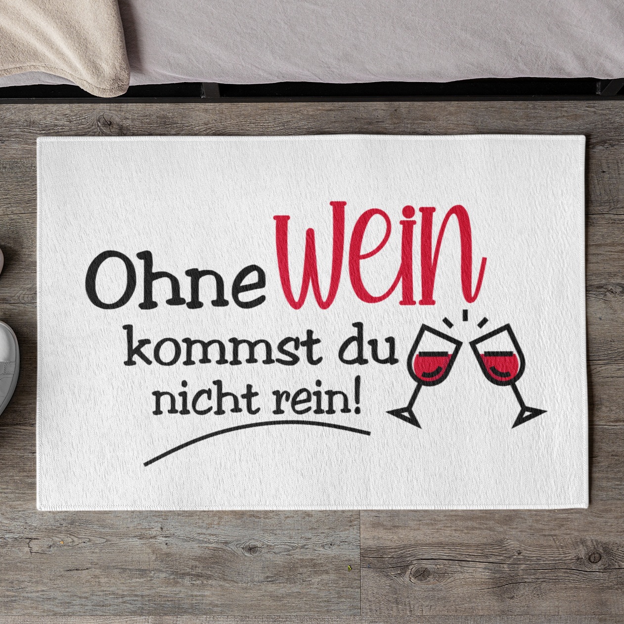 OHNE WEIN - Fußmatte