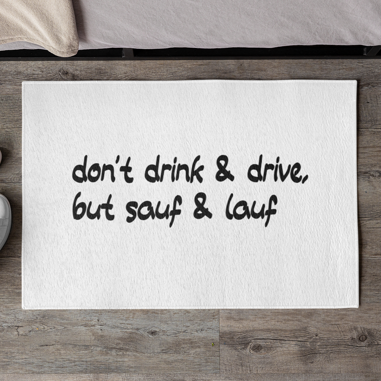 DRINK AND DRIVE - Premium Fußmatte