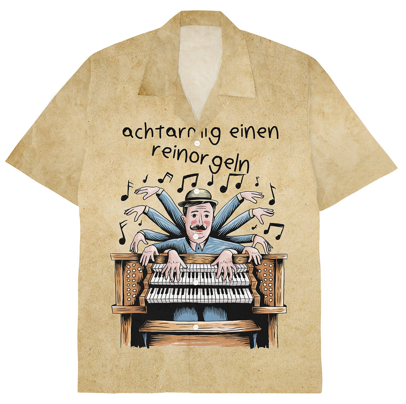 ACHTARMIG EINEN REINORGELN - Hawaiihemd