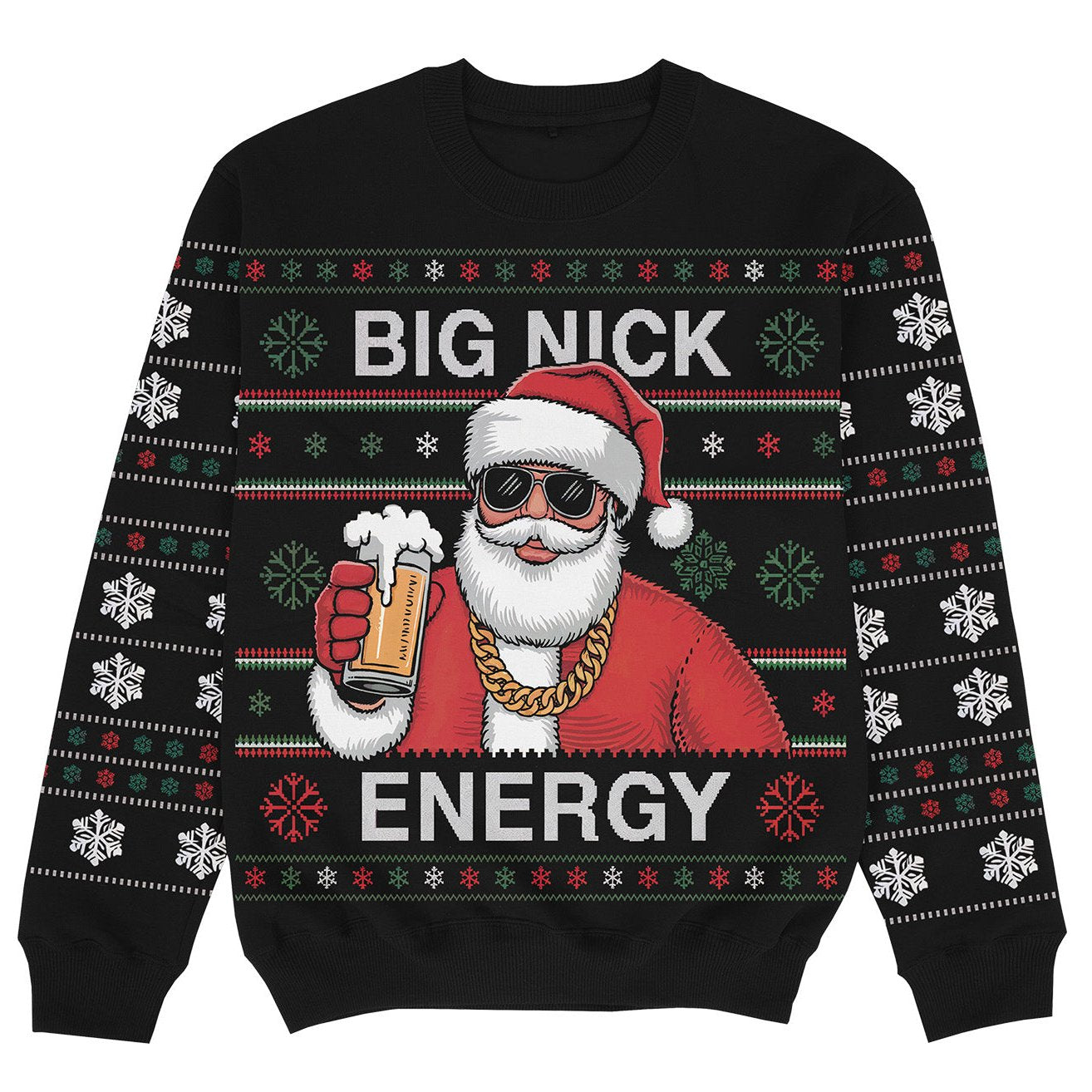 BIG NICK ENERGY Christmas Sweater