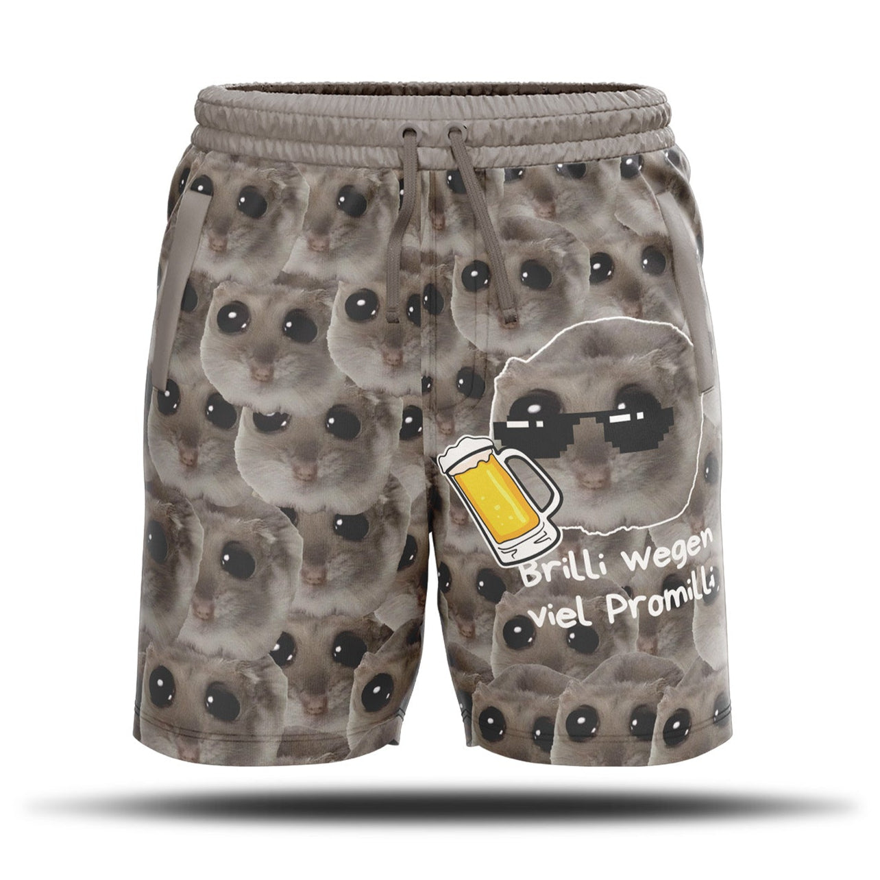 BRILLI PROMILLI - Fullprint Badeshort