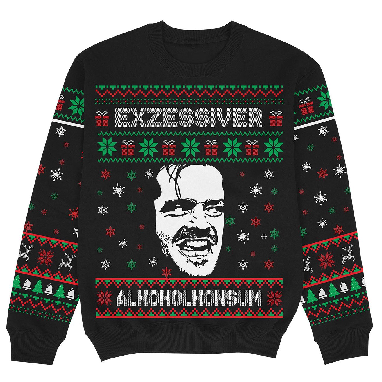 EXZESSIVER ALKOHOLKONSUM - Christmas Ugly Sweater