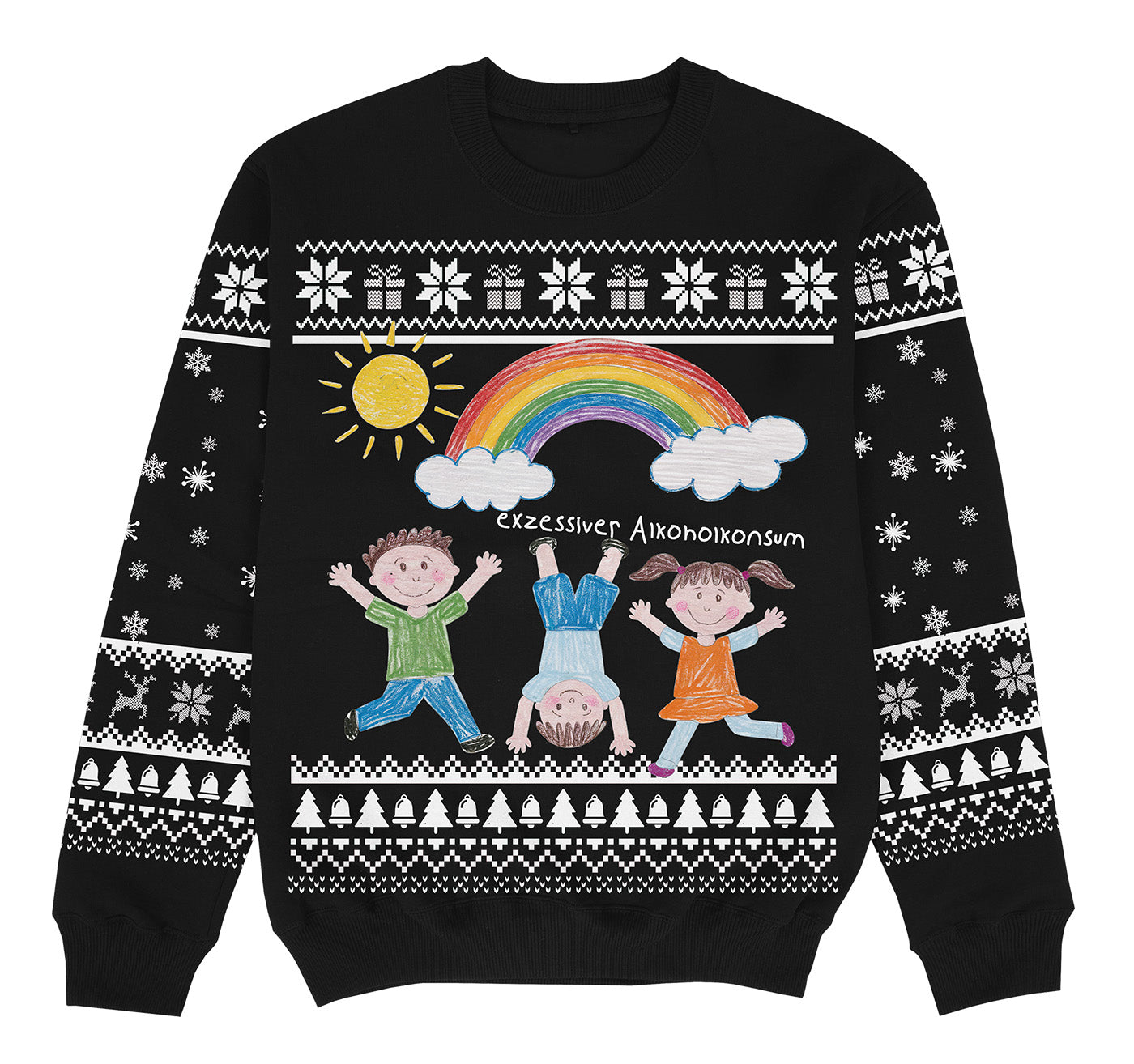 EXZESSIVER ALKOHOLKONSUM - Christmas Ugly Sweater