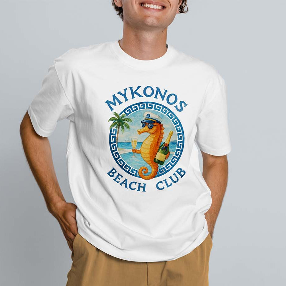 MYKONOS BEACH CLUB - Premium Shirt Unisex