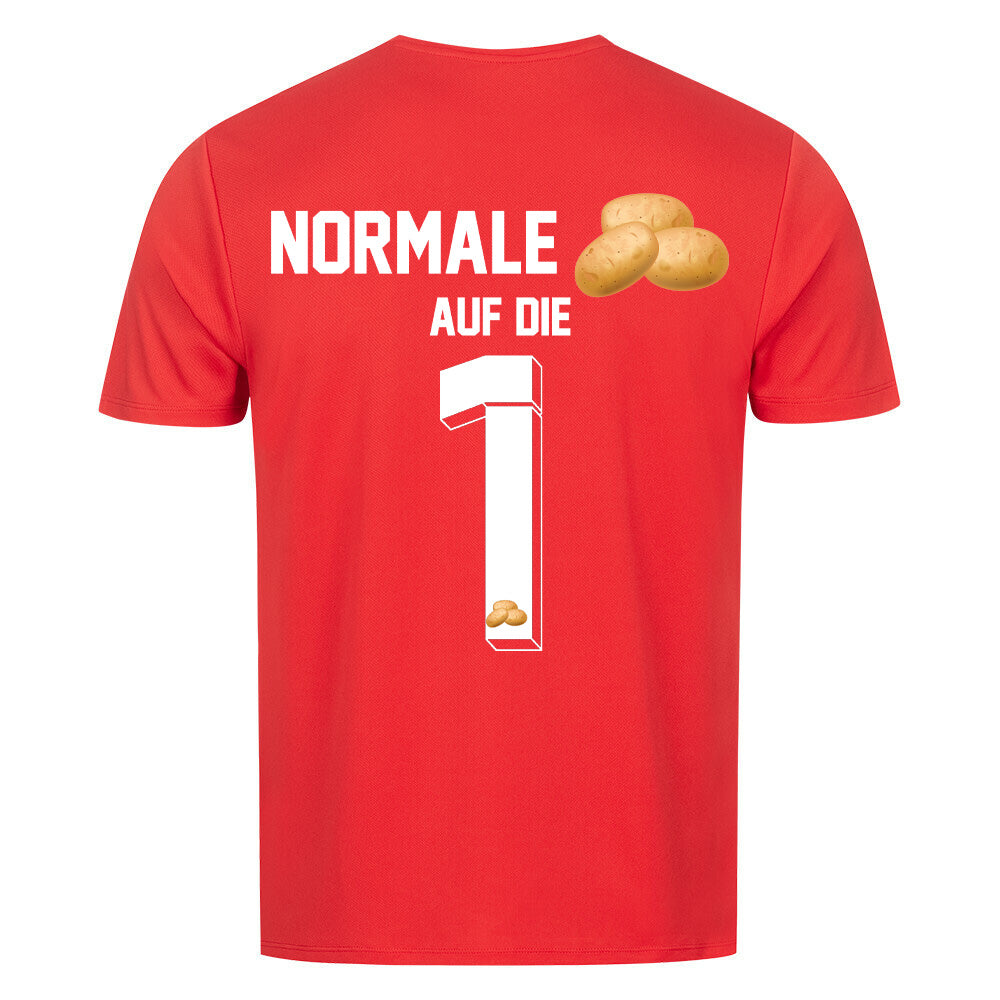 NORMALE KARTOFFELN BACKPRINT - Premium Sport Trikot