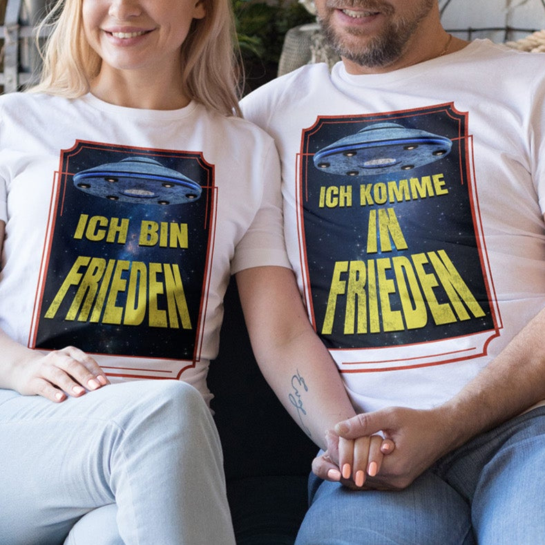 ICH KOMME IN FRIEDEN - Premium Shirt Unisex