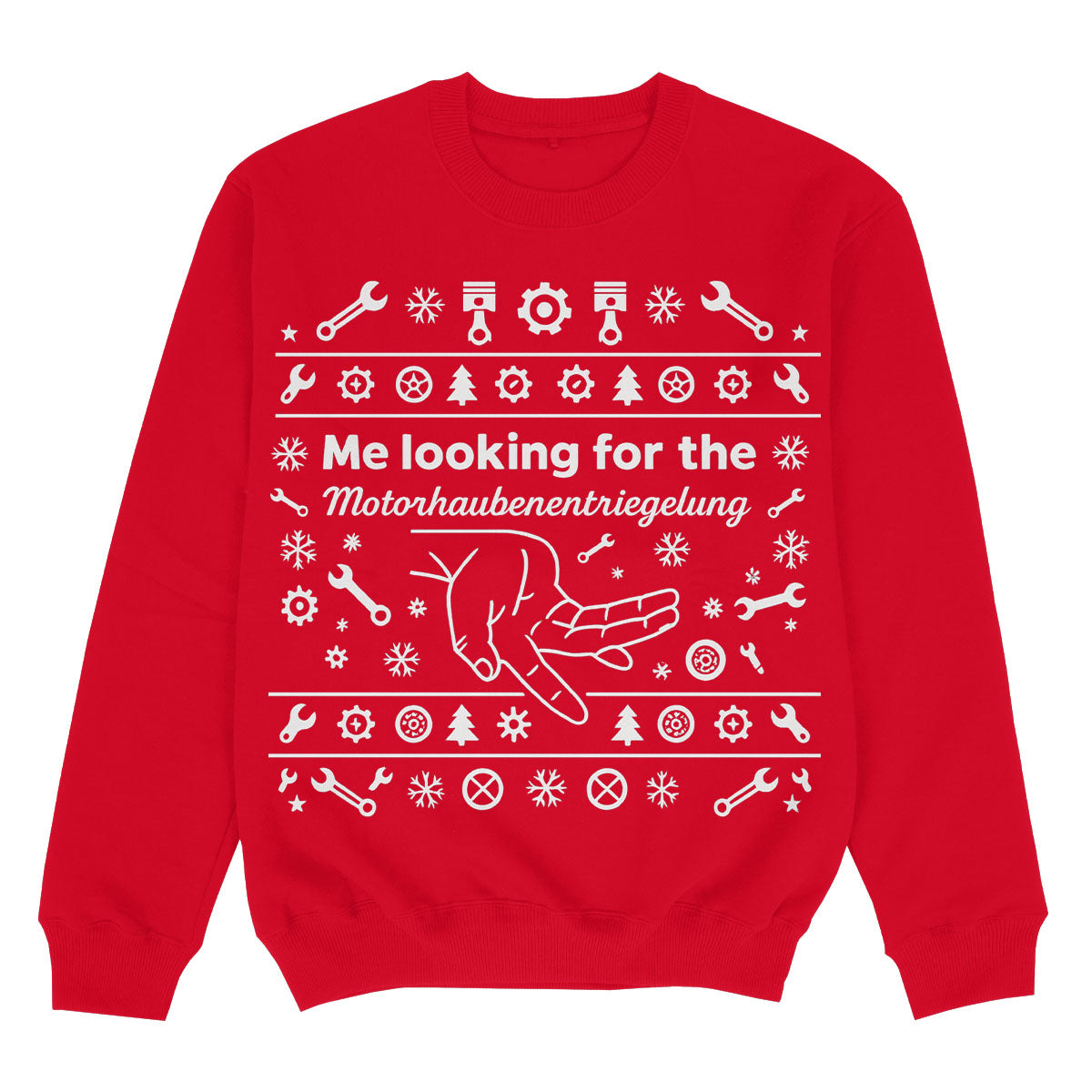 MOTORHAUBENENTRIEGELUNG - Christmas Premium Sweater
