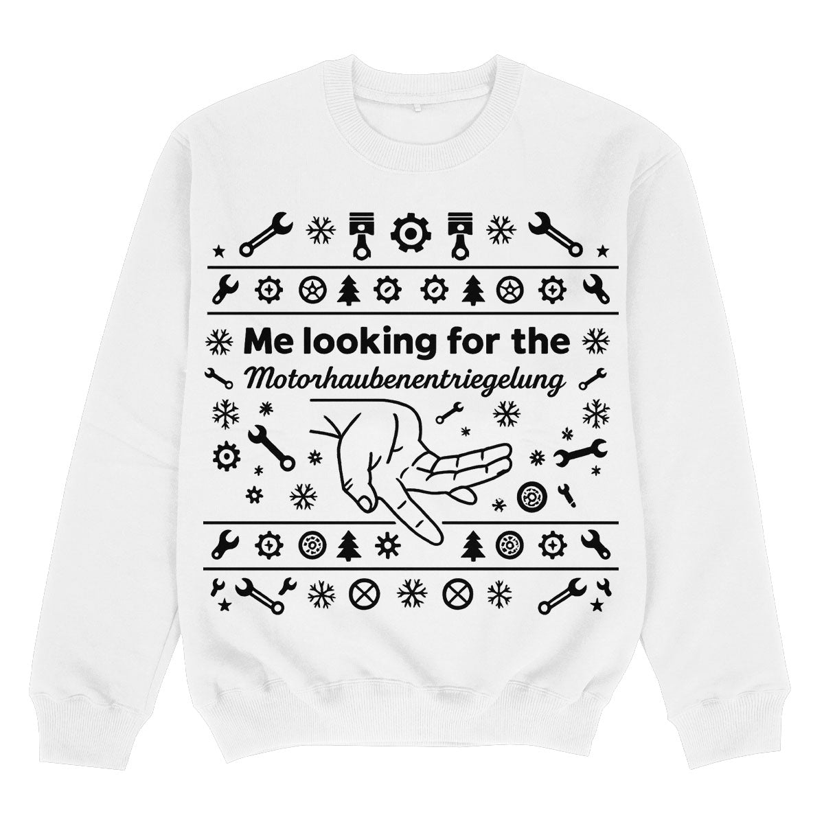 MOTORHAUBENENTRIEGELUNG - Christmas Premium Sweater