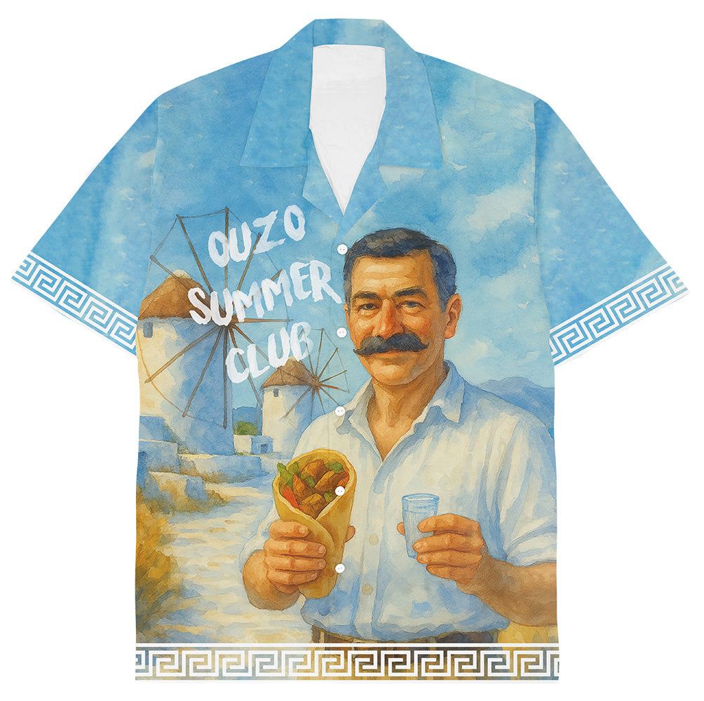 OUZO SUMMER CLUB - Hawaiihemd
