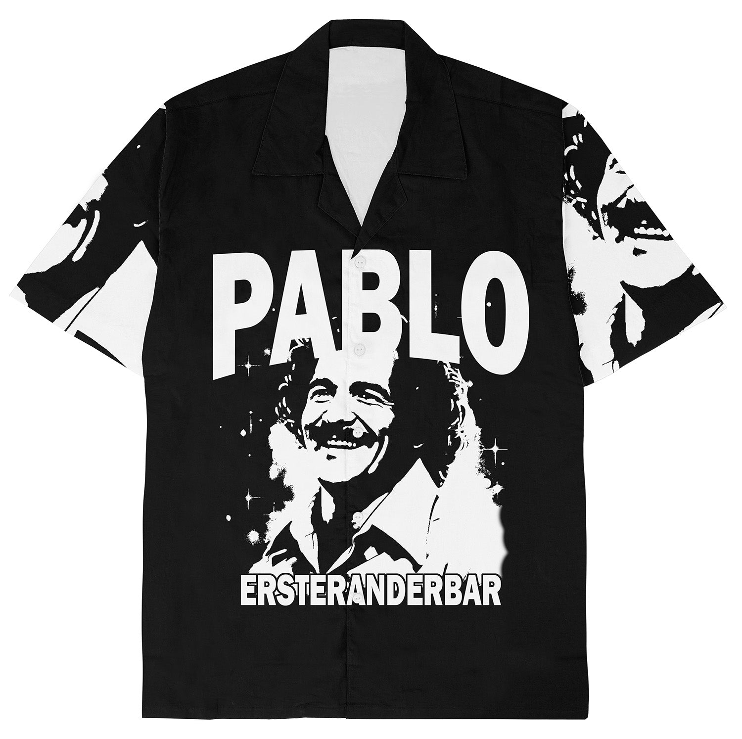 PABLO BLACK - Hawaiihemd