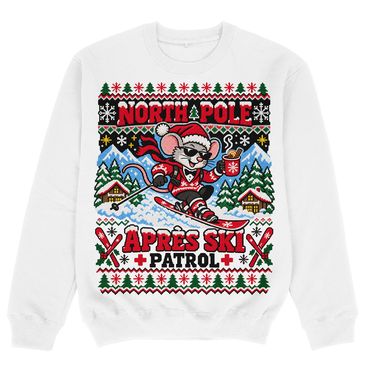 NORTH POLE APRES SKI PATROL - Felpa Premium