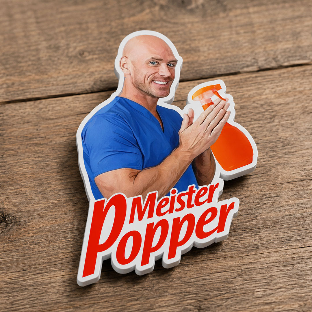 MEISTER POPPER - Trachten-Anstecker