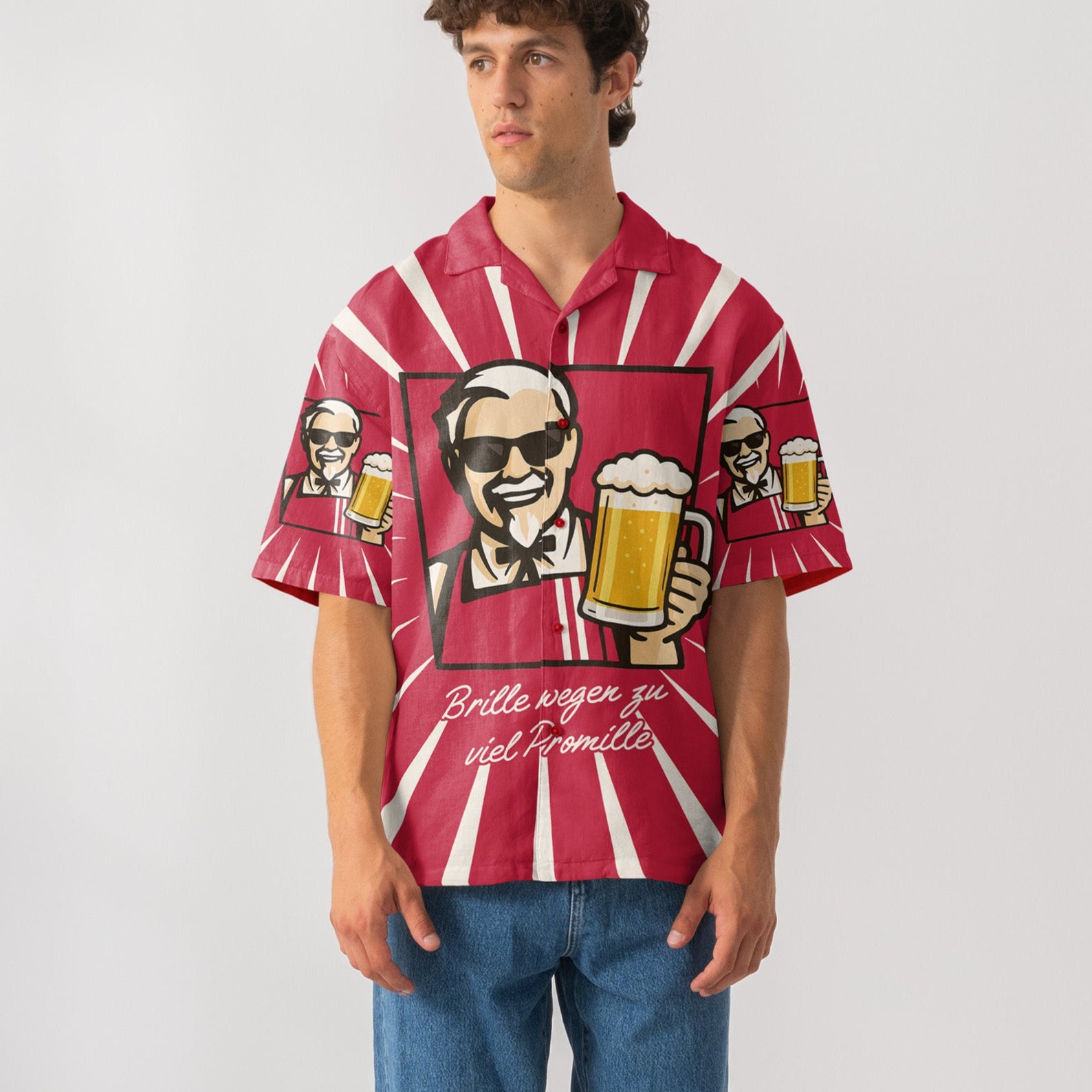 BRILLE WEGEN PROMILLE - Hawaiihemd