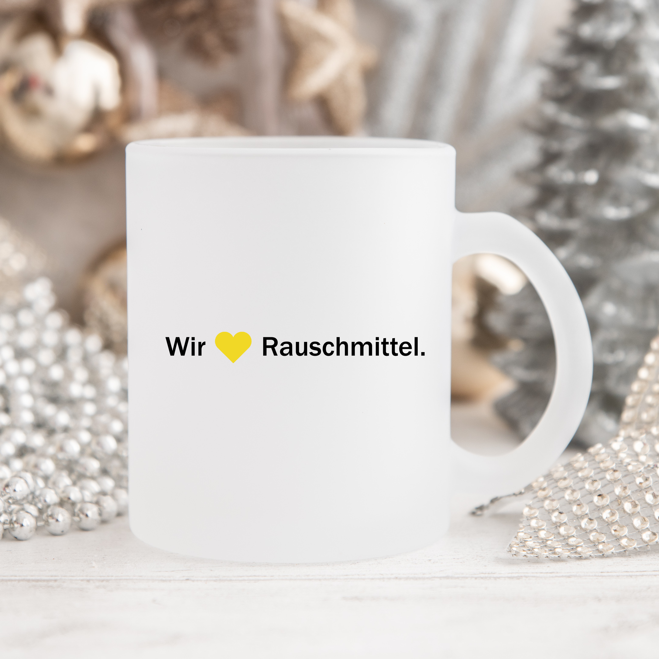 RAUSCHMITTER - Glastasse satiniert