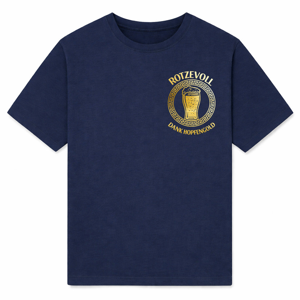 ROTZEVOLL DANK HOPFENGOLD - Premium T-Shirt