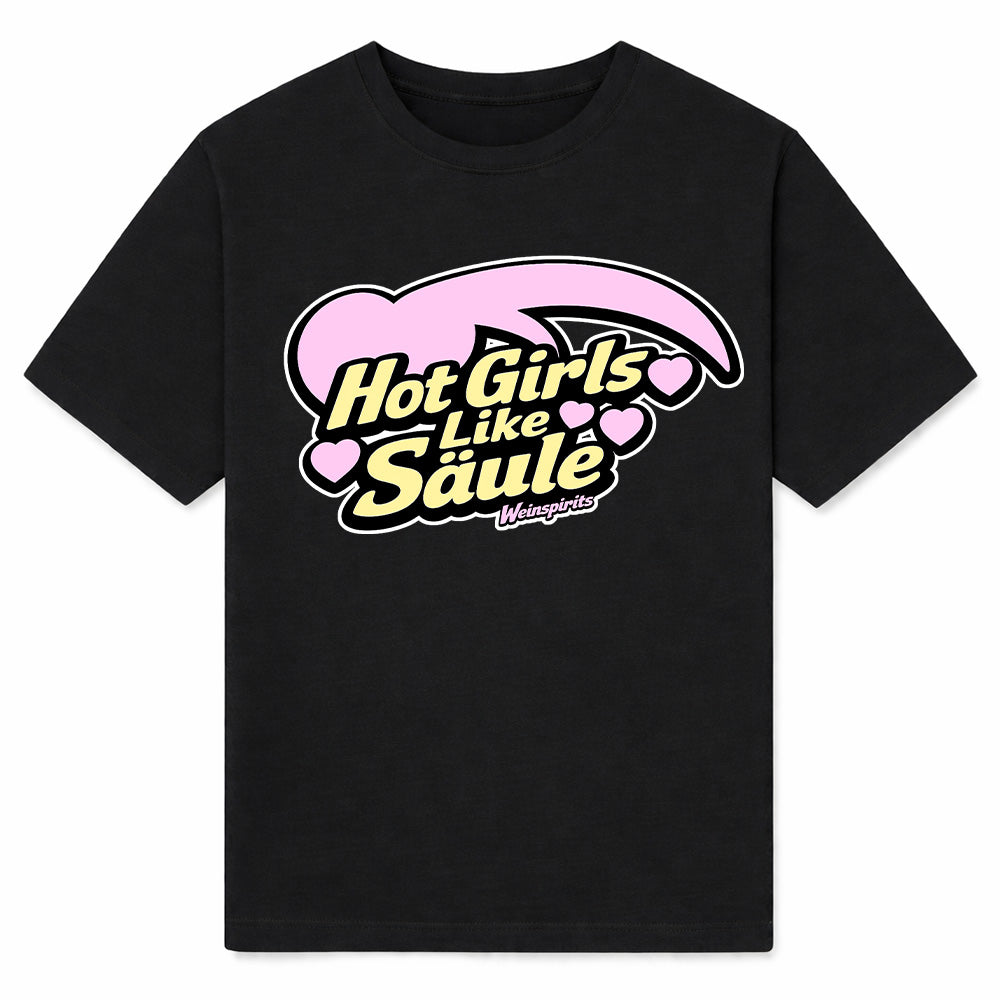 HOT GIRLS LIKE SÄULE - Premium T-Shirt Unisex